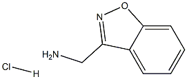 C-Benzo[d]isoxazol-3-yl-methylamine hydrochloride Structure