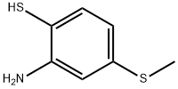 2-amino-4-(methylthio)-Benzenethiol Structure