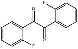 Ethanedione, bis(2-fluorophenyl)- 구조식 이미지