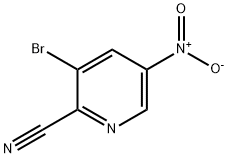 3-BROMO-5-NITROPICOLINONITRILE Structure