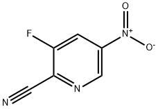 3-Fluoro-5-nitropicolinonitrile 구조식 이미지