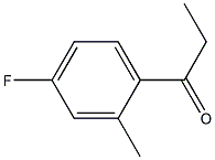 1-(4-fluoro-2-methylphenyl)propan-1-one Structure