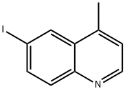 6-iodo-4-methylquinoline 구조식 이미지