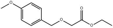 ethyl 2-((4-methoxybenzyl)oxy)acetate 구조식 이미지