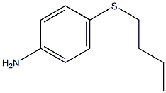 4-butylsulfanylaniline Structure