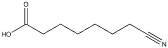 Heptanoic acid, 7-cyano- 구조식 이미지