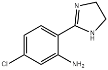 5-chloro-2-(4,5-dihydro-1H-imidazol-2-yl)aniline 구조식 이미지