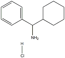 cyclohexyl(phenyl)methanamine hydrochloride Structure