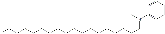 Benzenamine, N-methyl-N-octadecyl- Structure