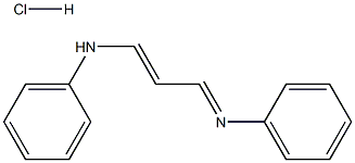 N-((1E,3E)-3-(phenylimino)prop-1-en-1-yl)aniline hydrochloride Structure