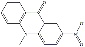 9(10H)-Acridinone, 10-methyl-2-nitro- Structure