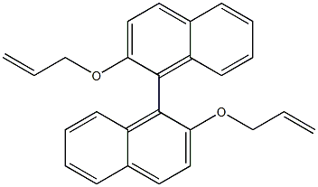 2-prop-2-enoxy-1-(2-prop-2-enoxynaphthalen-1-yl)naphthalene Structure