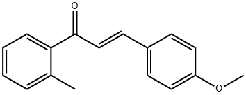 (2E)-3-(4-methoxyphenyl)-1-(2-methylphenyl)prop-2-en-1-one Structure