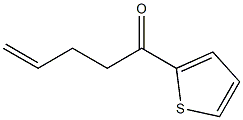 1-(thiophen-2-yl)pent-4-en-1-one 구조식 이미지