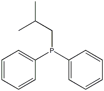 Phosphine, (2-methylpropyl)diphenyl- 구조식 이미지