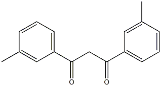 1,3-bis(3-methylphenyl)propane-1,3-dione Structure