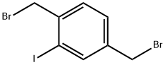 1,4-bis(bromomethyl)-2-iodobenzene Structure