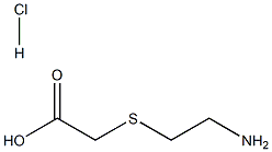 2-[(2-aminoethyl)sulfanyl]acetic acid hydrochloride Structure