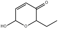 2-Ethyl-6-hydroxy-6H-pyran-3-one 구조식 이미지