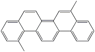 Picene, 1,8-dimethyl- Structure