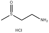 2-methylsulfinylethanamine:hydrochloride Structure