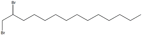 Tetradecane, 1,2-dibromo- Structure