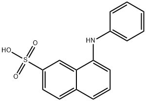 2-Naphthalenesulfonic acid, 8-(phenylamino)- 구조식 이미지