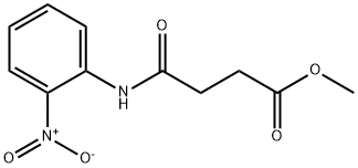 methyl 4-[(2-nitrophenyl)amino]-4-oxobutanoate Structure