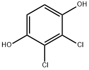 1,4-Benzenediol, 2,3-dichloro- (9CI) 구조식 이미지