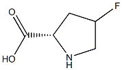 L-Proline, 4-fluoro- Structure