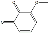 3-methoxy-1,2-benzoquinone 구조식 이미지