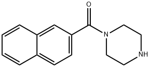 1-(naphthalene-2-carbonyl)piperazine 구조식 이미지