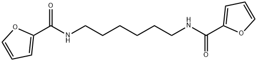 N,N'-1,6-hexanediyldi(2-furamide) Structure