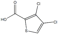 2-Thiophenecarboxylic acid, 3,4-dichloro- Structure