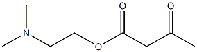 Butanoic acid, 3-oxo-, 2-(dimethylamino)ethyl ester Structure