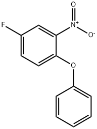 4-FLUORO-2-NITRO-1-PHENOXY-BENZENE 구조식 이미지