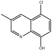 5-chloro-3-methylquinolin-8-ol Structure