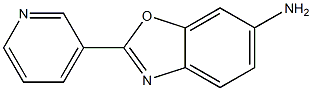 6-Benzoxazolamine, 2-(3-pyridinyl)- Structure