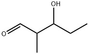 Pentanal,3-hydroxy-2-methyl- 구조식 이미지