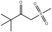 3,3-dimethyl-1-(methylsulfonyl)butan-2-one 구조식 이미지