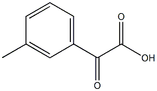 2-(3-Methylphenyl)-2-oxoacetic acid 구조식 이미지