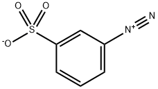 3-diazoniobenzenesulfonate Structure