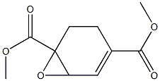 7-Oxabicyclo[4.1.0]hept-4-ene-1,4-dicarboxylic acid, dimethyl ester 구조식 이미지