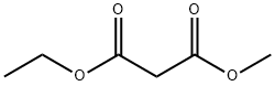 Propanedioic acid,1-ethyl 3-methyl ester 구조식 이미지