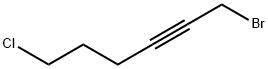 2-Hexyne, 1-bromo-6-chloro- Structure