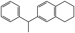 2-(1-phenylethyl)tetralin Structure