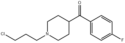 (1-(3-chloropropyl)piperidin-4-yl)(4-fluorophenyl)methanone Structure