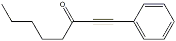 1-Octyn-3-one,1-phenyl- Structure