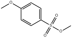 Methyl 4-methoxybenzenesulfonate 구조식 이미지