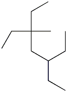 Heptane, 3,5-diethyl-3-methyl- 구조식 이미지